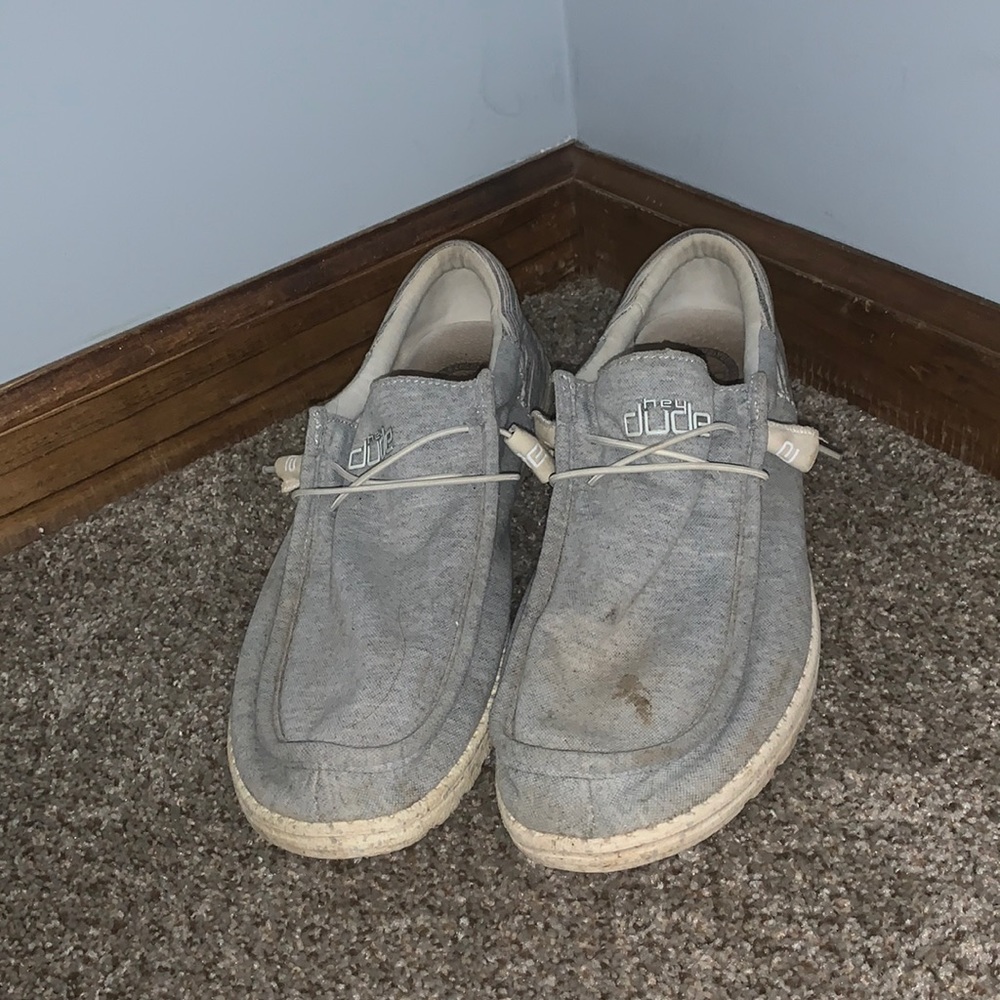 Men’s Grey Hey Dudes